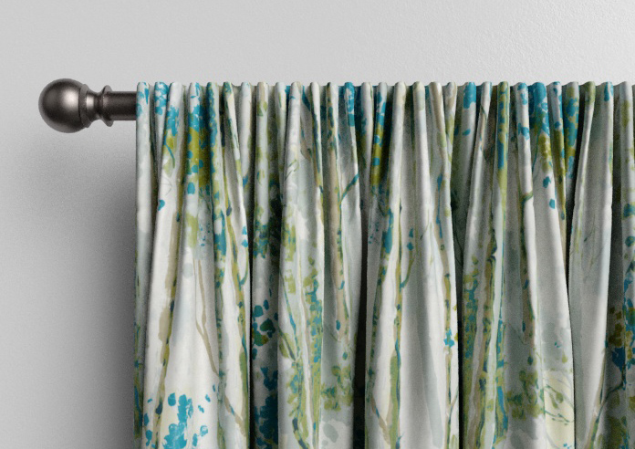 Silver Birch, Larkspur - Made to Measure Curtains - Image 9